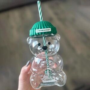 Starbucks Glass Bearista Cold Cup